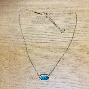 Kendra Scott Elisa Pendant Necklace in London Blue